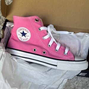 NIB Converse Pink High-Top Sneakers